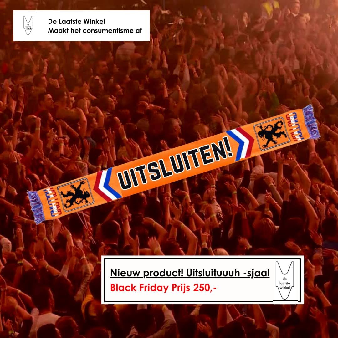 Ergens bij horen - UITSLUITEN! Sjaal