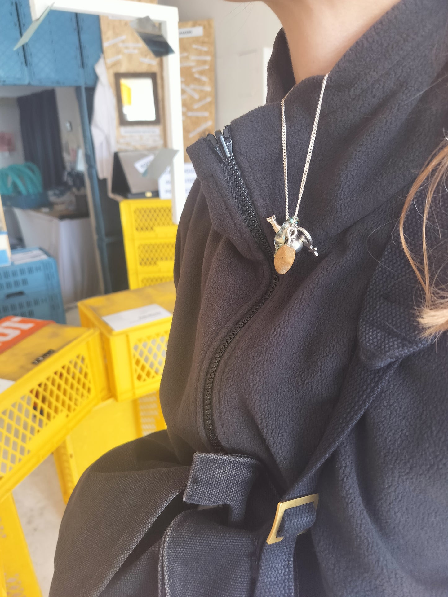 Een Tegenhanger - Contra-spirituele steen