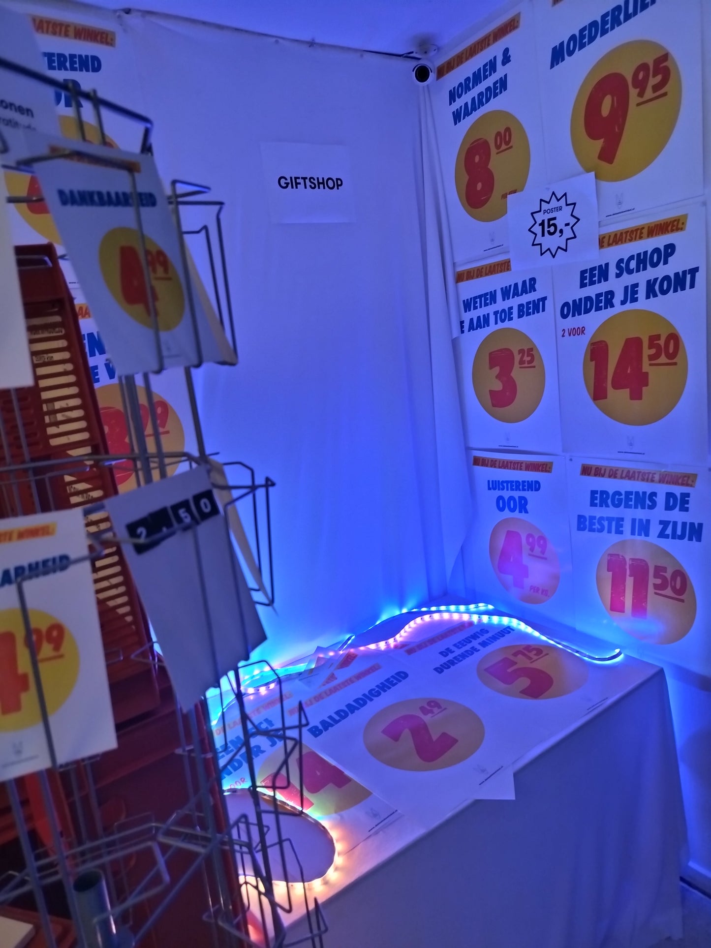 Iconische Reclameposters Immateriele Producten